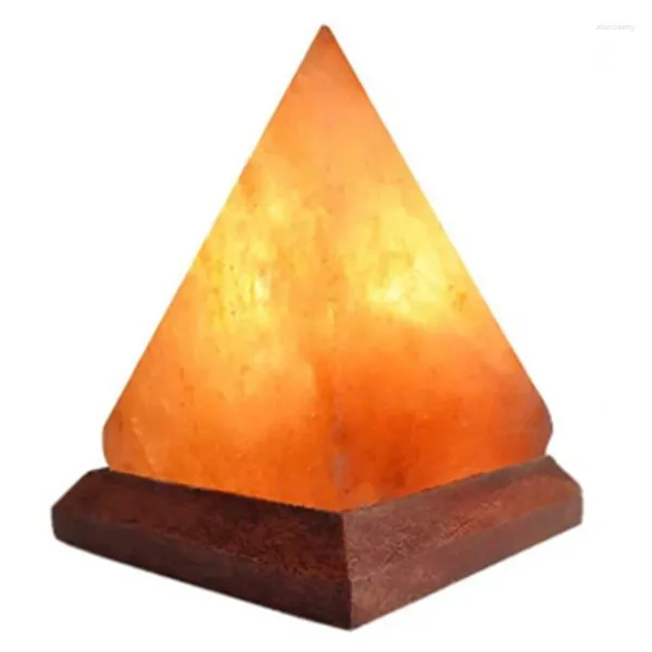 Tischlampen USB-LED-Pyramide Salzkristalllampe dekorative Atmosphäre