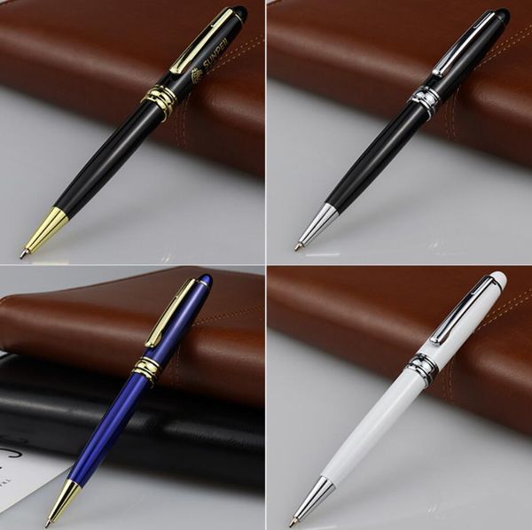Металлическая шариковая ручка, выдвижная лаковая ручка-роллер, гладкая шариковая ручка для письма, элегантная авторучка для подписи