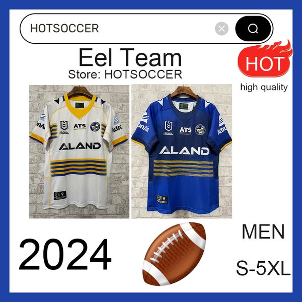 2024 Eel Team Rugby maglie South enGlands Africano Irlanda Rugby Nero Samoa RUGBY Scozia Fiji 24 25 Mondiali Rugby Jersey Home Away maglia da rugby da uomo Jersey