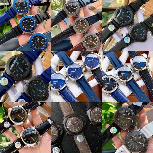 V7 Yüksek Kaliteli Lüks Saat Mekanik Tasarımcı Saatler Erkek Saat Otomatik Seramik Çerçeve Kol saati Karbon Fiber Saat Kılıfı İzle 40mm-47mm Montre De Luxe Top