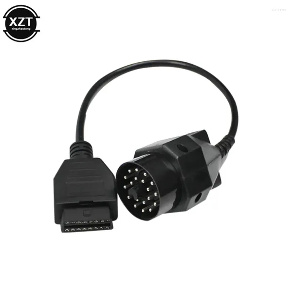 Adaptador para bmw 20pin para obd2 16pin conector fêmea e36 e39 x5 z3 cabo de diagnóstico de 20 pinos