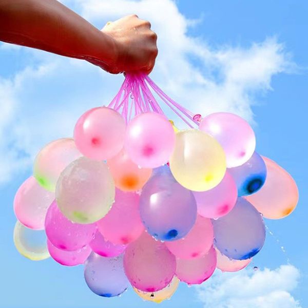 Palloncini d'acqua Fantastici bambini Giochi di guerra sull'acqua Forniture per bambini Estate all'aperto Giocattolo da spiaggia Giocattoli per feste 1 borsa / 111