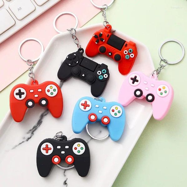 Portachiavi Mini console di gioco creativa Maniglia portachiavi Divertente PVC Gamepad Portachiavi Borsa di moda Ornamenti pendenti Regali di amici souvenir