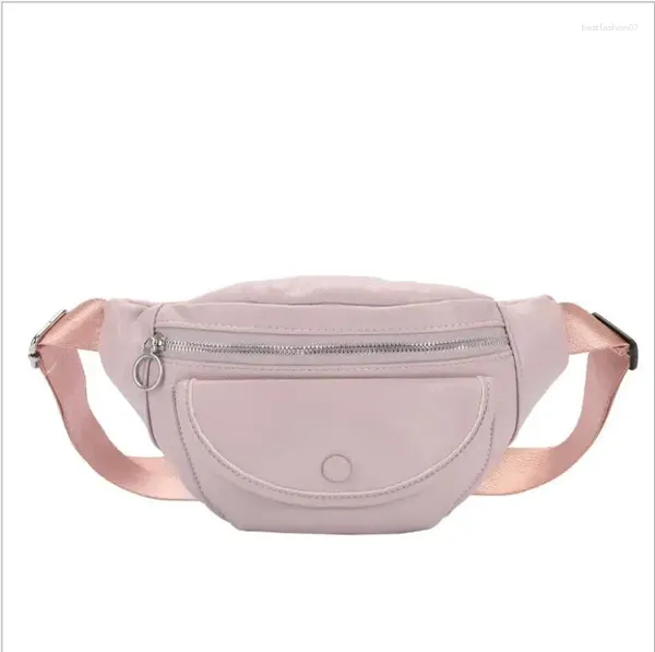 Sırt çantası 2024 Kadın Bel Çanta Yumuşak PU Kemer Çantaları Tasarımcı Omuz Messenger Göğüs Fanny Pack