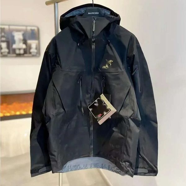 2024 ARC Men Bone Bird SV Jacke Marke Beta Lt Winddichte und atmungsaktive SV/LT Einlagige Hartschale Ancestor Arc Jacke Arc Coat Alpha J 888vvv