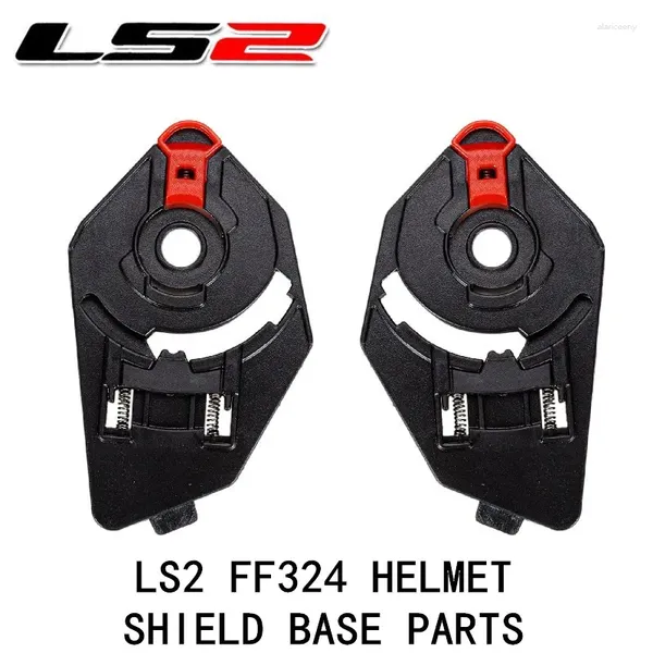 Capacetes de motocicleta LS2 Capacete Base de lente para peças originais FF324 1 par