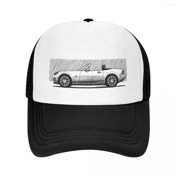 Ball Caps Meine Zeichnung des japanischen Roadster-Autos NC 2.0 Baseballkappe Anime-Hut Damen Herren