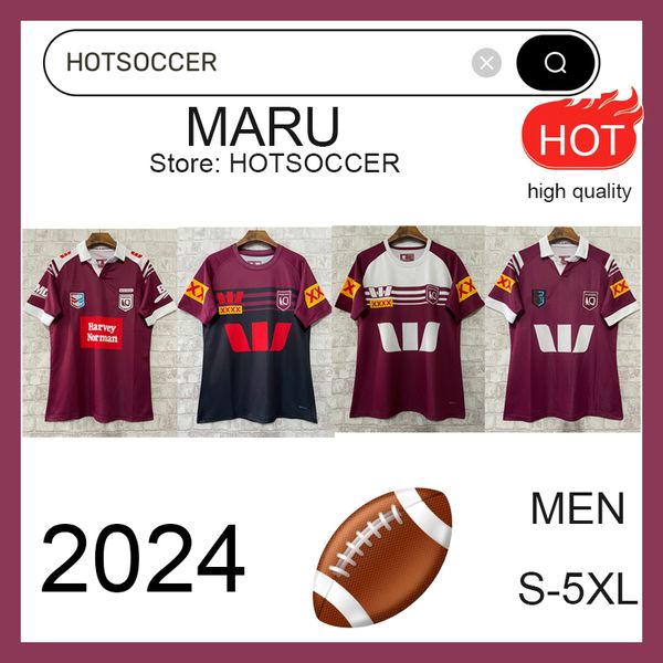 2024 MARU Rugby Jerseys South England African Ireland Rugby Black Samoas RUGBY Escócia Fiji 24 25 Worlds Rugby Jersey Home Away Men's Rugby Shirt Jersey