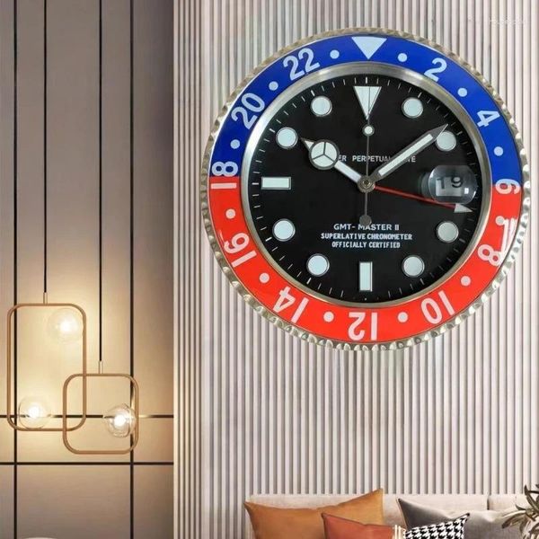 Wanduhren Luxusuhr Modernes Design Wohnkultur Großes Wohnzimmer Dekoration Rolle Kunst Digitaluhr Reloj De Pared