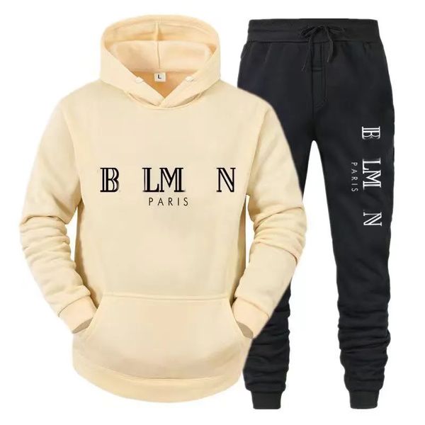 Markendesigner Herren-Trailsuit Männer Schweißanzug Schichten Mann Hoodies Hosen Set Kleidung Sweatshirts Großhandel Multiple Größe S-3xl