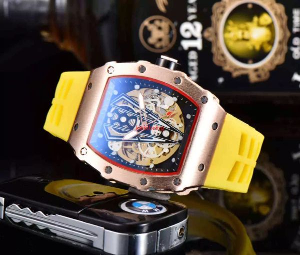 2022 Moda Homens Relógio Automático Cerâmica Mecânica Relógios Full Aço Inoxidável Fecho Deslizante Natação Relógios de Pulso Safira Luminous Watch