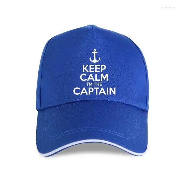 Cappellini da baseball Cappello KEEP CALM I'M THE CAPTAIN Divertente regalo per uomo da baseball per barca a motore in mare a vela