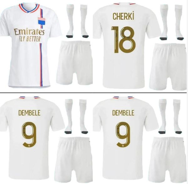 23 24 Maglia da calcio Maillot Lyon 2023 2024 Olympique Lyonnais OL Digital 3rd Fourth Shirts TRAORE MEMPHIS Maglia da calcio da uomo Kit per bambini top