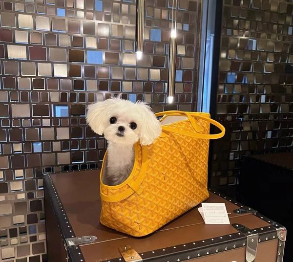 YUEXUAN Designer Tote Bags Tote Pet Bags Bolsa Carteira Couro Crossbody Ombro Bolsa Feminina Grande Capacidade Composite Shopping Bag Xadrez Letra Dupla Atacado