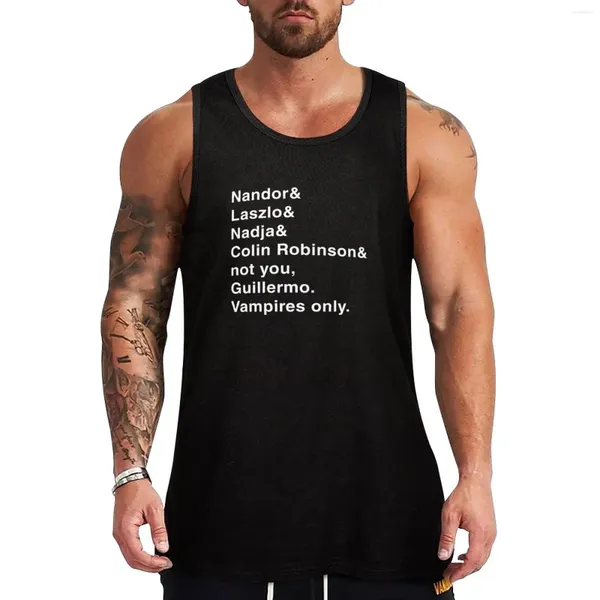 Herren-Tanktops Staten Island Vampires Top männliche Sportbekleidung