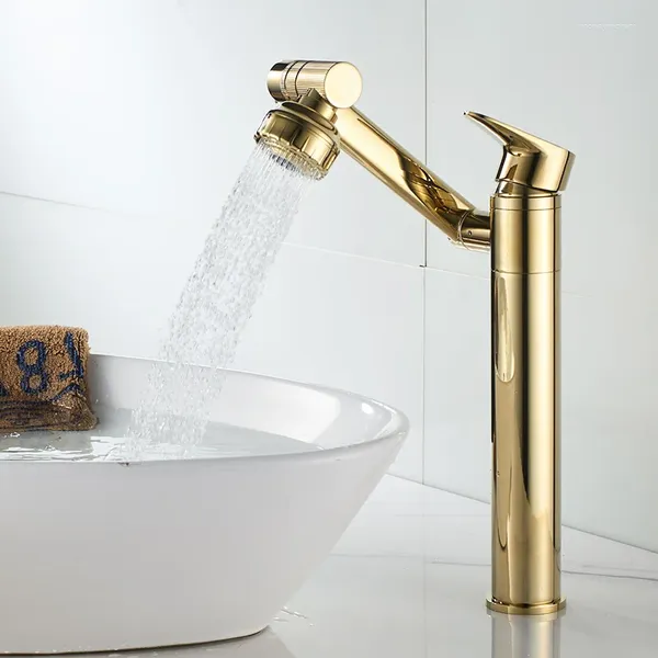 Banyo Lavabo muslukları mutfak musluğu tek kol şelale havzası pirinç antika musluklar ve soğuk mikser