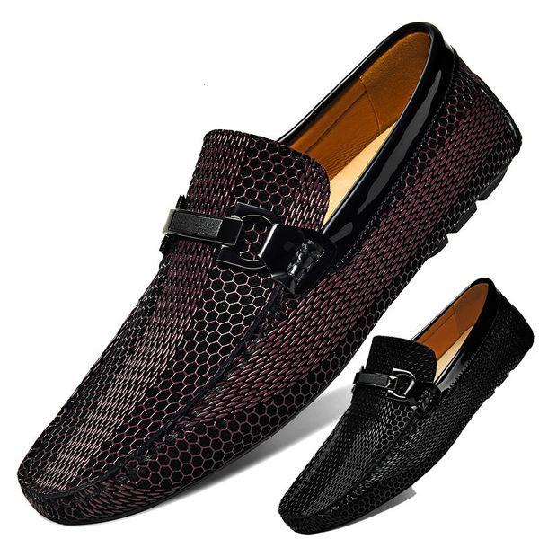Туфли DECARSDZ, мужские лоферы, модная осенняя обувь, роскошные кожаные топсайдеры, мужская обувь для вождения, классическая оригинальная мужская повседневная обувь 231204