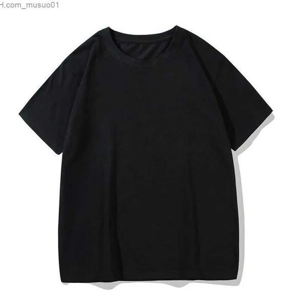 Herren T-Shirts GROSSE FÖRDERUNG Y2K Koreanische Damen Ins Fengri Harajuku Casual Pendler Vielseitige Pullover Top Solide Lose T-shirtL2402