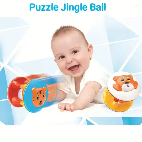 Andere Vogelzubehörteile Baby-Fitness-Entwicklungsspielzeug Zufällige Stile Bunter Must-Have-Sensor-Handglockenball Kreatives Lernen für Babys