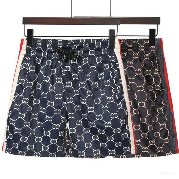 Designer Primavera Verão Cintura Alta Mens Swim Shorts Mens Verão Designer Shorts Moda Solta Natação Ternos Mulheres Slim Estilo Roupas Secagem Rápida Swimwear Catego