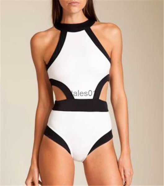 Roupa de banho feminina verão nova sexy senhoras bodysuit praia peças acolchoadas banho branco/verde/preto/rosa quente frete grátis 240226