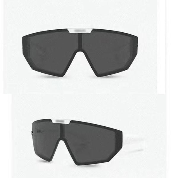Дизайнерские солнцезащитные очки Мужчины Женщины Одна линза Роскошное качество VE4461 Очки большого размера Модные уличные очки Классические брендовые солнцезащитные очки для женщин