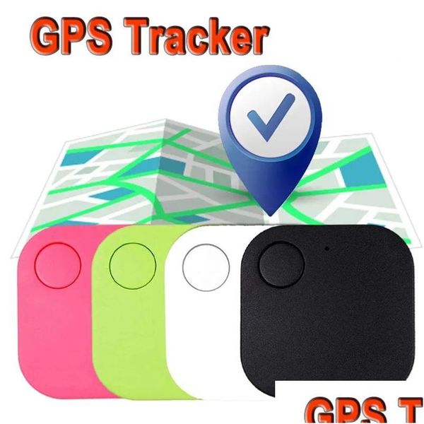 Accessori Gps per auto Anti smarrimento Tag Trova chiavi Cellulare Bluetooth Portafoglio Borse Pet Tracker Mini Localizzatore Otturatore remoto Controllo app Dhvtu