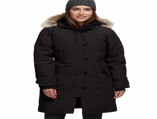 2020SS Designer Women039s Canadá Kensington Down Parka Preto Marinha Cinza Jaqueta Casaco de InvernoParka Fur Com Online Doudoune M5928061