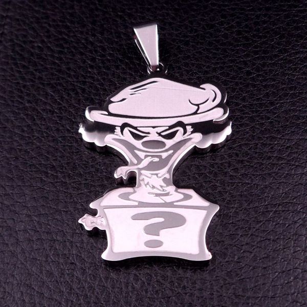 Twiztid 2 pollici RIDDLEBOX CHARM ICP JOKERS CARD PENDENTE con 30 COLLANE CUBA CHAIN228a