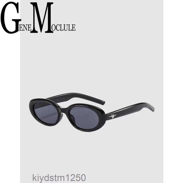Gm Retro Cat Eye Black Spice Europäische und amerikanische Sonnenbrille Damen Advanced Sense Small Face Uv Protection Star C8GF