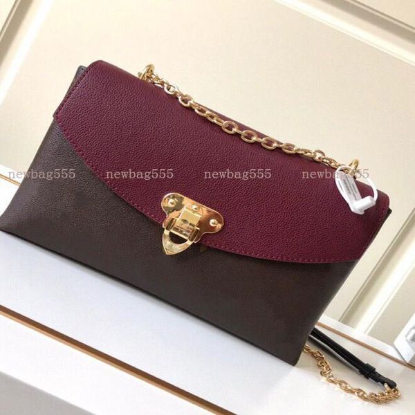 Bolsa de ombro feminina nova moda real oxidante couro crossbody sacos corrente tote casual grande volume preto vermelho cor vintage bolsa 3093