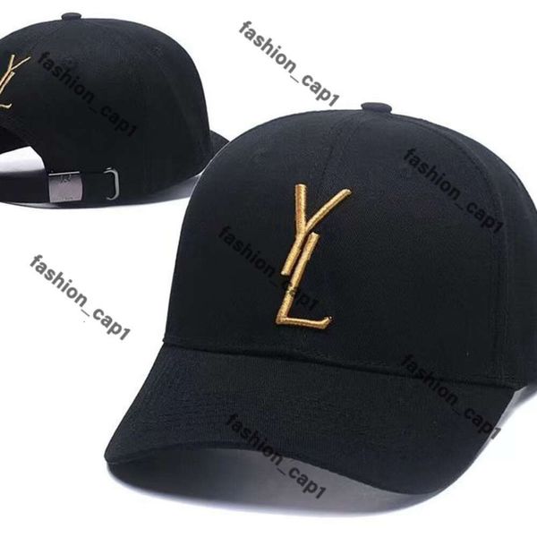 YSLSS Bolsa Designer Hat Luxury Casquette Cap Solid Color Letter Design Hat Fashion Match Match Style Ball Caps Men Women Baseball Cap 951
