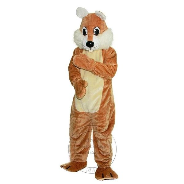 Trajes de mascote Halloween super fofo fantasia de esquilo marrom para festa personagem de desenho animado venda suporte personalização drop delivery app dhsgk