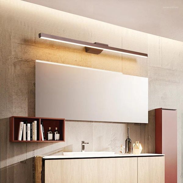 Wandleuchte Moderne LED-Spiegelleuchte Aluminium AC85-265V Badezimmerleuchten 40 cm 60 cm 80 cm 100 cm 120 cm Wandlampen