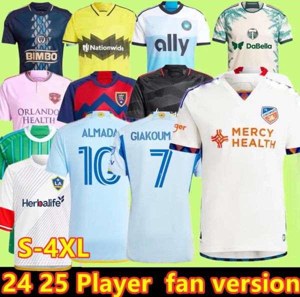 FC CinCInnATi 2024 Orlando LAFC St. L ouis City FUSSBALLTRIKOT FC Houstons Philadelphia Union Kansas Minnesota United LA Galaxy Fußballtrikot