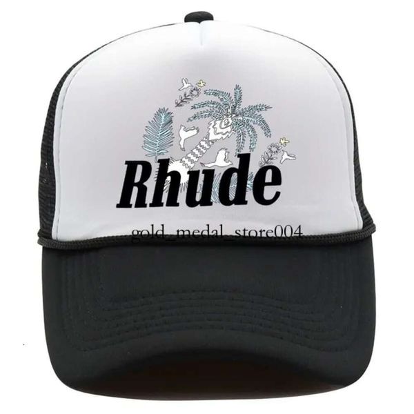 Cappello Rhude Designer Cap Uomo Cappello da baseball Designer Berretti da baseball Cappello Brave Cappello di lusso Designer Cappello Trucker Cappello Rhude Uomo Donna Graffiti Stampato Alfabeto Rhude 568