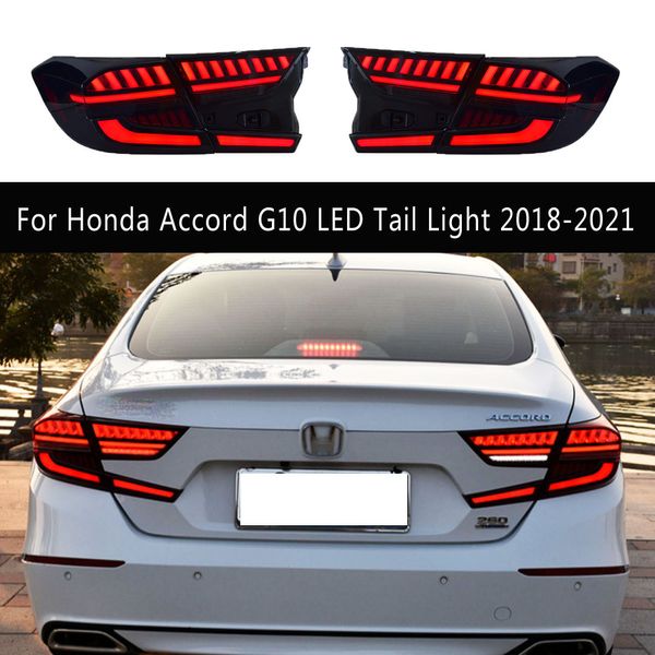 Acessórios do carro streamer indicador de sinal de volta para honda accord g10 led luz traseira 18-21 estacionamento reverso luzes running lâmpada traseira