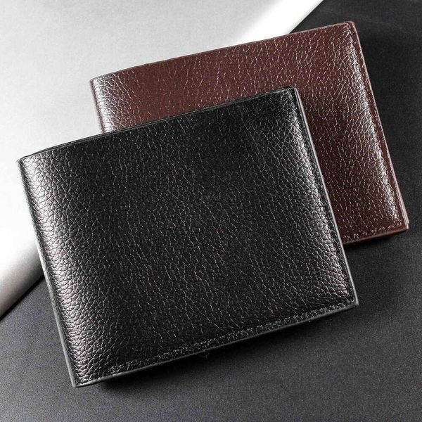 PU deri ince kısa cüzdanlar erkekler için kart sahipleri ultra ince para klipleri lüks tasarımcı mini erkekler cüzdan ehliyet sahibi