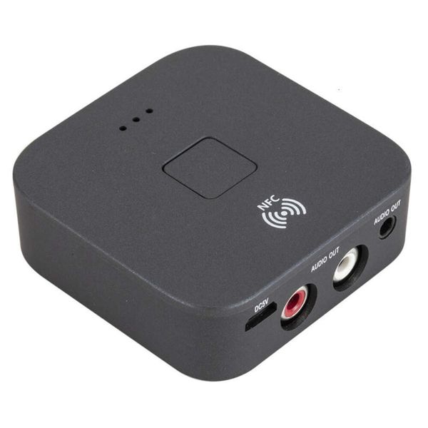 Adaptador USB 5.0 Receptor Aux+2rca Interface de Áudio Telefone NFC Sem Fio Bluetooth