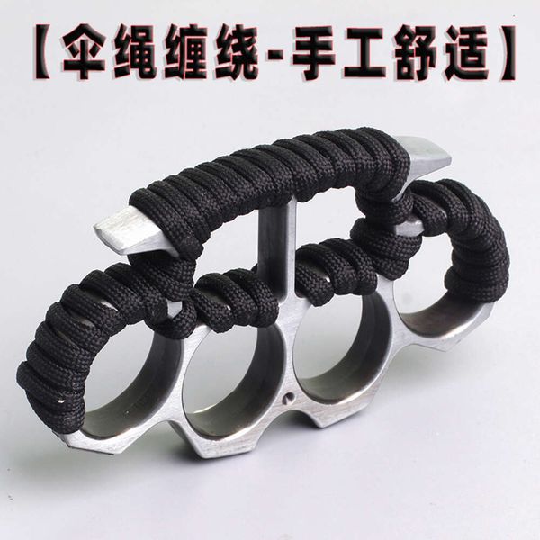 Tiger Four Braced Finger Set Legal Self Defense Ing Supplies Ring Glasfaser Handfaustschnalle 743674