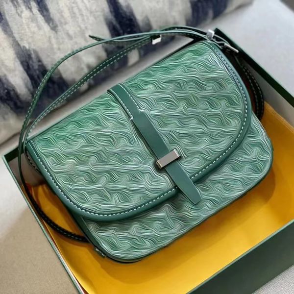 7A Borsa firmata Borsa a tracolla Borsa a tracolla per donna Borsa in pelle di qualità Luxurys Borsa firmata Borsa a tracolla verde Donna di lusso nuovo stile modello disegnato a mano