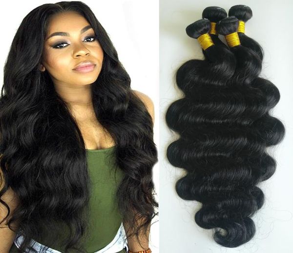 Brasilianische BodyWave-Bündel, natürliche Farbe, Remy-Extensions, Nagelhautausrichtung, menschliches Haar9466642