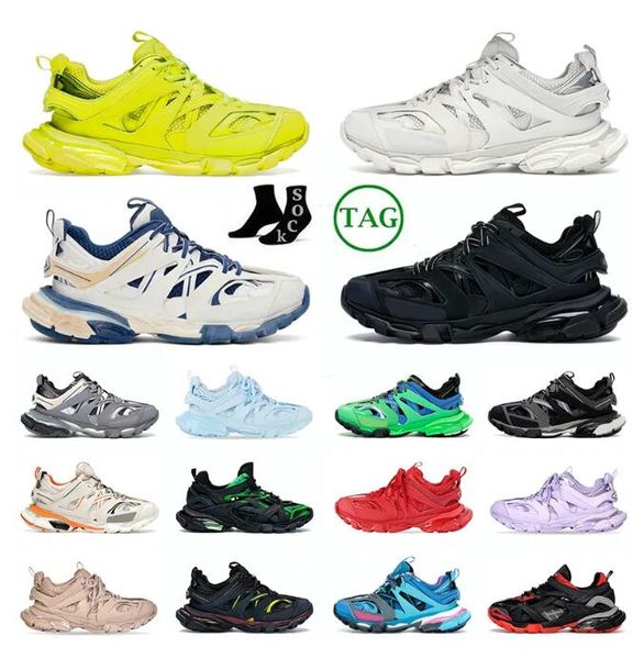 2024 Top-Marken-Designer-Track-Freizeitschuhe Plattform 17FW Sneakers Vintage Triple Black White Beige Tracks Runners 3 3.0 Tess.s.Dhgate Luxus-Turnschuhe US 36-45