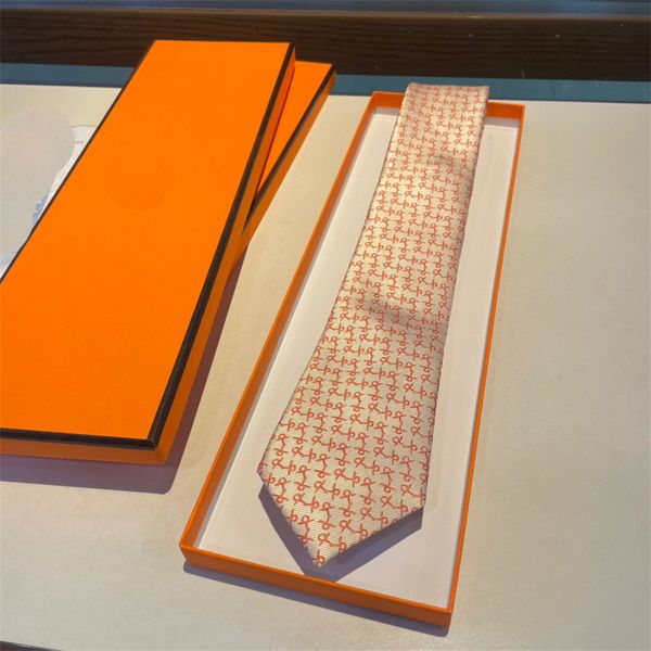 2024 Мужской галстук Модный деловой галстук Дизайнерский галстук 100% шелковый галстук ручной работы Мужские свадебные повседневные галстуки Оригинальная коробка 8916