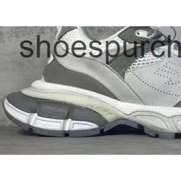 Designer Balencigs Mode Freizeitschuhe Rollschuhe 3XL Vorfrühling Papa Schuhe Neunte Generation Altes Paar Dicke Sohle Bunte Regenbogen Sportschuhe Schmutzig LUSJ