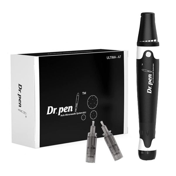 Dr.Pen ULTIMA A7 Caneta de microagulha elétrica Carimbo Auto Micro agulha Caneta antienvelhecimento A7 Dr.Pen