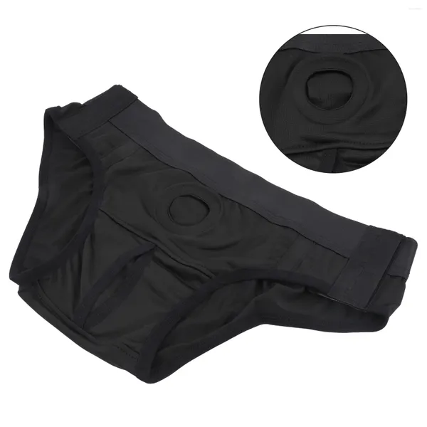 Mutande Uomo Sexy Slip Regolabili Mutandine Foro Solido Boxer Nero E Intimo Per Uomo