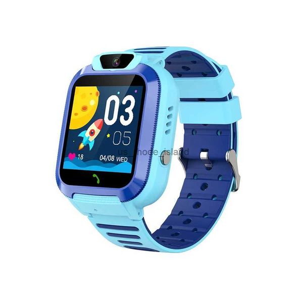 Relógios infantis 4G Kids Smart Watch SIM CARTO CHAMADA VÍDEO SOS WIFI LBS LOCALIZAÇÃO Câmera de bate -papo de bate -papo IP67 Smartwatch Smart -prova para crianças