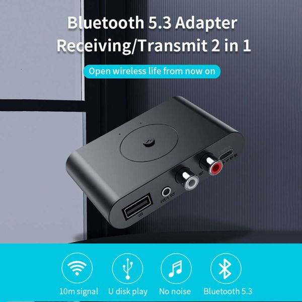 5.3 Новый музыкальный передатчик 2-в-1, USB-накопитель, автомобильный Bluetooth-приемник