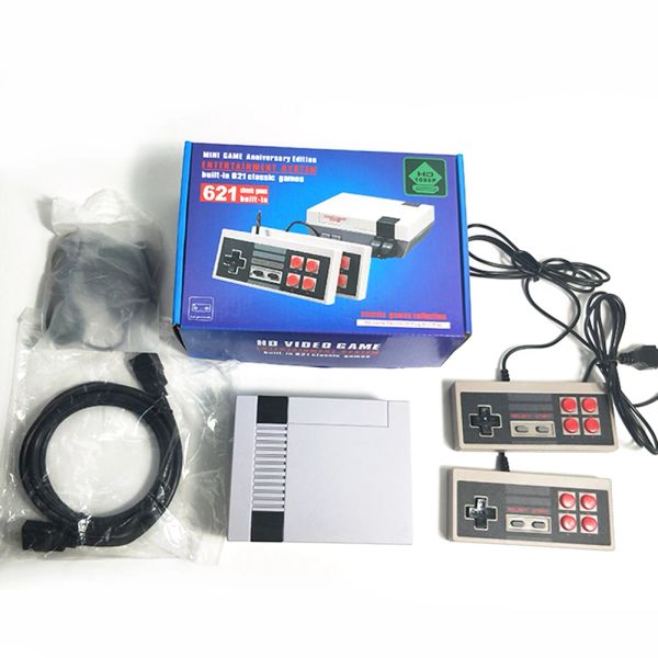 Console NES 621 Giochi Mini TV Console per videogiochi Lettore da gioco portatile con uscita compatibile HDMI retrò classico